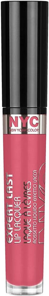 N.Y.C. New York Color Expert Last Lip Lacquer, Central Park Passion, 0.15 Fluid Ounce