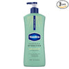 Vaseline Intensive Care Lotion, Aloe Soothe, 20.3 Fl Oz (Pack of 3)