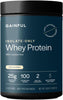 Gainful Whey Protein Isolate Powder, 25g Protein, Unflavored, 14 Servings