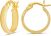 Charming Charlie 3 Pairs of Gold-Plated Earrings - Elevate Your Style with Eiffel Tower, H - Image 5