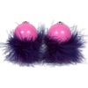 Doc Johnson Fuzz, Naughty Pink with Purple