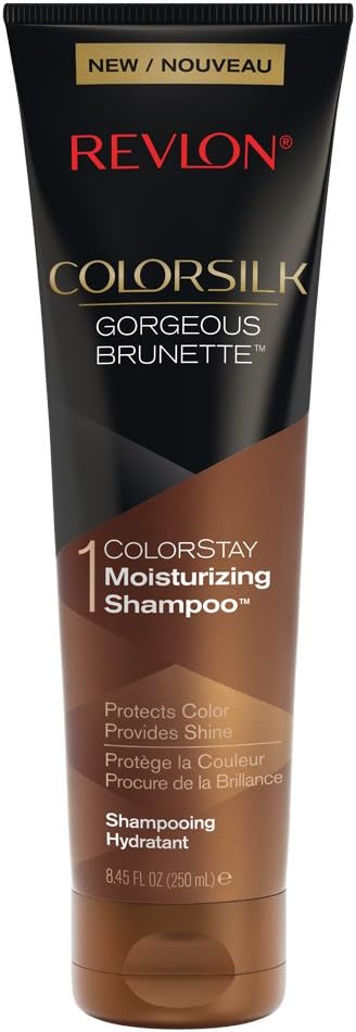 Revlon Colorsilk Care Shampoo, Brown, 8.45 Fluid Ounce