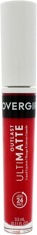 COVERGIRL Outlast Ultimatte One Step Liquid Lip Color, Wine O Clock, Wine O Clock, 0.12 Fl Ounce