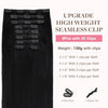 GOO GOO Seamless Clip in Hair Extensions Real Human Hair Remy Extensions - Image 5