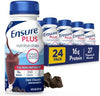 Ensure Plus Dark Chocolate Nutrition Shake, 24 Pack - Image 1