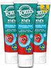 Tom's of Maine Kids Fluoride Free Toothpaste, Silly Strawberry, 3Pk, 5.1 oz - Image 1