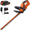 BLACK+DECKER 20V MAX Cordless Hedge Trimmer, Battery and Charger Included, 22 Inch Steel B - Image 1