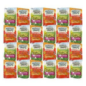 Big TOP DEALS USA Harvest Snaps Garlic Butter & Honey BBQ Variety, 24-Pack - Personal Care