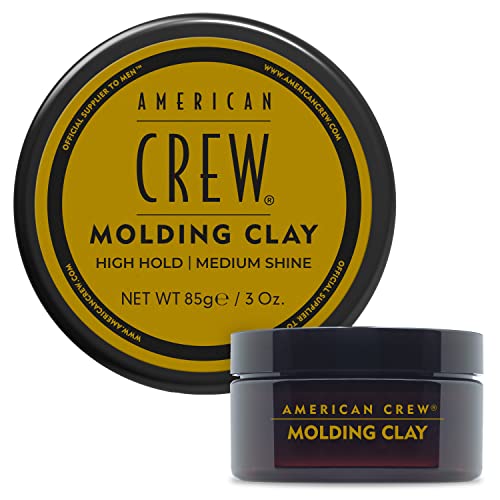 American Crew Men's Molding Clay, Strong Hold & Medium Shine, 3 oz - Personal Care