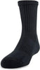 Under Armour Adult Charged Cotton Crew Socks, Multipairs, Black/Gray (6-Pairs), Large - Image 4