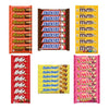 Big TOP DEALS USA 40 Piece Candy Variety Pack with 7 Reese's Cups, 7 Snickers, 7 M&M's Peanut, 7 Kit Kat, 6 Butterfinger and 6 Twix Cookie Dough - Individually Wrapped Party, Halloween and Gift Bundle
