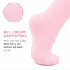 Moret Kids Girls' Ballet and Dance 2-Pack Single Pack Footed Tights - Ultra Soft Stretchy  - Image 2