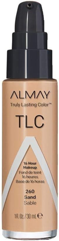 Almay Truly Lasting Color Liquid Makeup, 260 Sand, 1 fl oz