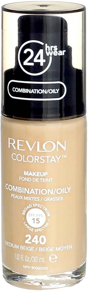 Revlon Colorstay Makeup, Medium Beige - 1 Ounce ( Pack of 1 )