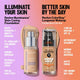Revlon Illuminance Skin-Caring Liquid Foundation, Hyaluronic Acid, Hydrating and Nourishing Formula with Medium Coverage, 209 Buff Beige (Pack of 1)
