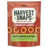 Harvest Snaps Veggie Chips (Sour Cream and Onion Crunchy Loops) | Powered by Plant Protein - Image 4