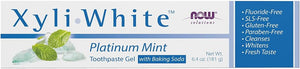 NOW Solutions, Xyliwhite™ Toothpaste Gel, Platinum Mint, 6.4 oz