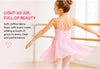Moret Kids Girls' Ballet and Dance 2-Pack Chiffon Wrap Skirt - Lightweight Pull-On Practic - Image 4