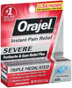 Orajel Severe Instant Pain Relief Gel - 0.25 oz, Pack of 6 - Image 2