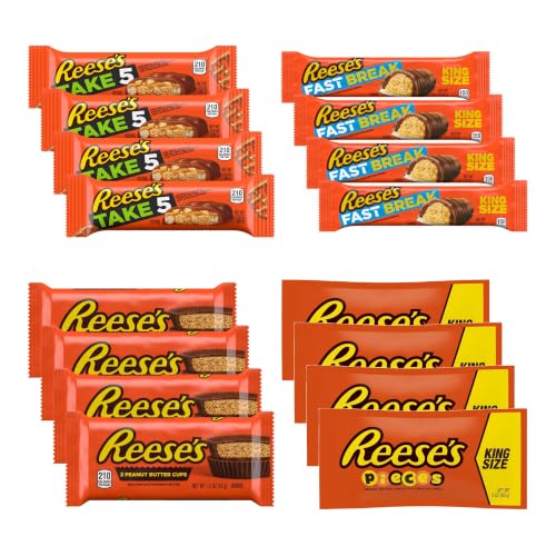 Big TOP DEALS USA 16 Reese's Take 5, Fast Break, Cups & Pieces King Size - Personal Care