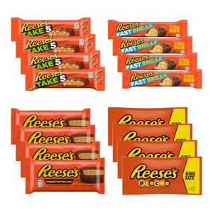 Big TOP DEALS USA 16 Reese's Take 5, Fast Break, Cups & Pieces King Size - Personal Care