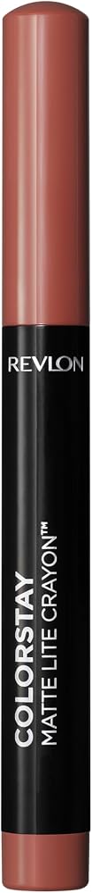 Revlon ColorStay Matte Lite Lipstick Crayon, 002 Clear The Air, 0.049 oz
