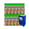 Big Top Deals USA 5.25x3.2x8 Blue Paper Bag with Diamond Almonds Whole Natural 1.5 oz 12 P - Image 4