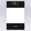 Vitafit Digital Bathroom Scale for Body Weight, High Accuracy Assured by Weight Scale Professional Factory Since 2001, White LED and Step-On, 3*AAA Batteries Included, 400lb, Silver