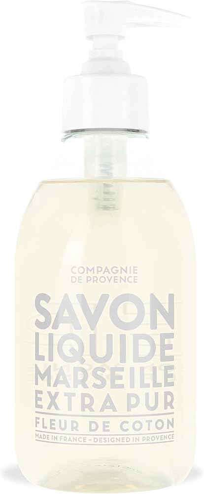 Compagnie de Provence Marseille Luxe Liquid Soap and Refill, Cotton Flower - Personal Care