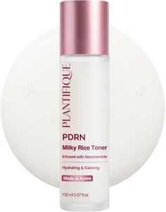 Plantifique Korean PDRN Milky Toner for Face – Glass Skin & Barrier Repair - Personal Care