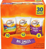 Goldfish Crackers Big Smiles Variety Pack with Cheddar, Colors, and Pretzels, Snack Packs, - Image 1