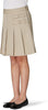 French Toast Big Girl's Two Tab Scooter Skirt, Heather Gray, 20W - Image 5
