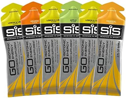 SiS GO Isotonic Energy Variety Pack, 2 Fl Oz (Pack of 6)