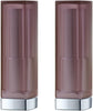 Maybelline Color Sensational Creamy Matte Lipstick, Touch of Spice, 2 Count - Image 2