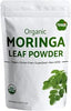 Organic Moringa Leaf Powder 4 oz - USDA Certified Pure Moringa Oleifera Superfood Powder - Green Smoothie, Tea, Energy Booster - Pure Ayurveda Products
