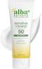 Alba Botanica Sensitive Mineral Sunscreen Lotion SPF 50, 3 Oz - Personal Care - Image 1