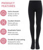 Moret Kids Girls' Ballet and Dance Single Pack Footed Tights - Ultra Soft Stretchy Opaque  - Image 4