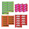 Big TOP DEALS USA 16 Count Candy Variety Pack, 4 Each Mike and Ike Original Fruits, Now and Later Cherry, Reese's Peanut Butter Cups, Kit Kat - Individually Wrapped, Fruity Chewy Candy, Party Favors