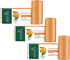 Biotique Orange Peel Bathing Bar for Fresh, Smooth Skin – Gentle Exfoliating Soap with Orange Peel Extract – Cleansing & Non-Drying Daily Body Bar – Botanical Formula for All Skin Types, 5.29 oz