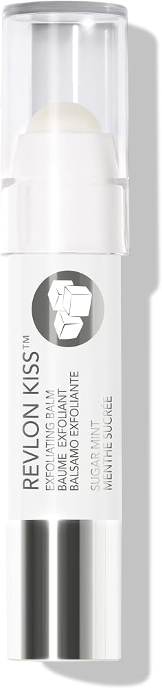 Revlon Kiss Exfoliating Lip Balm, Sugar Mint, 0.09 oz