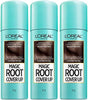 L'Oreal Paris Root Cover Up Hair Color Touch Up Spray, Medium Brown, 2 Ounce (Pack of 3) - - Image 1