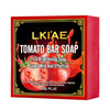 Natural Tomato Brightening Soap Bar, Clean Skin, Stains and Make-Up Residue, Doesn't Dry O - Image 1