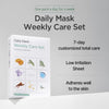 Mixsoon Daily Mask Weekly Care Set - Collagen, Hyaluronic Acid and Cica, Gentle Skincare R - Image 2