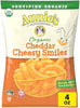 Annie's Organic Cheddar Cheesy Smiles, Baked Corn Puffs, Gluten Free, 4 oz - Image 1