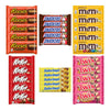 Big TOP DEALS USA 30 Piece Candy Variety Pack with 5 Reese's Cups, 5 Snickers, 5 M&M's Peanut, 5 Kit Kat, 5 Butterfinger and 5 Twix Cookie Dough - Individually Wrapped Party, Halloween and Gift Bundle