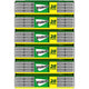 Trident Spearmint Sugar Free Gum, 6 Pocket Packs of 28 Pieces (168 Total Pieces)