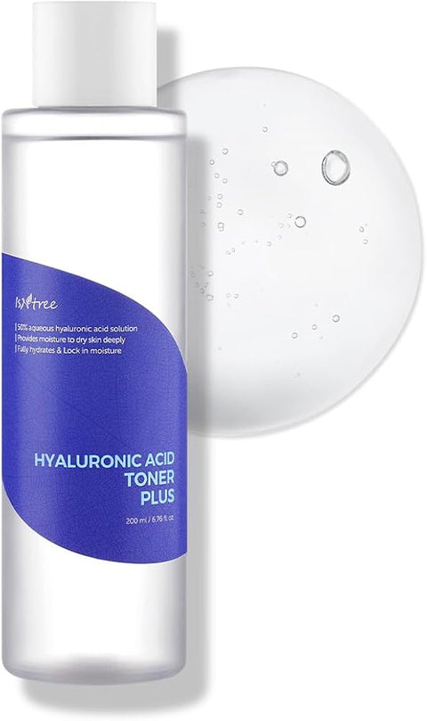 Isntree Hyaluronic Acid Toner 200ml 6.76 fl.oz | Provides Moisture to Dry Skin | Refreshes & hydrates The Skin | Korean Skincare - Personal Care