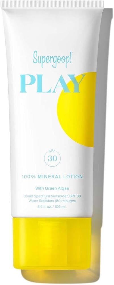 Supergoop! PLAY Mineral Lotion SPF 30 for Face and Body - Personal Care