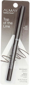 ALMAY Eyeliner Pencil, Brown [207], 0.01 oz ( Pack of 5)