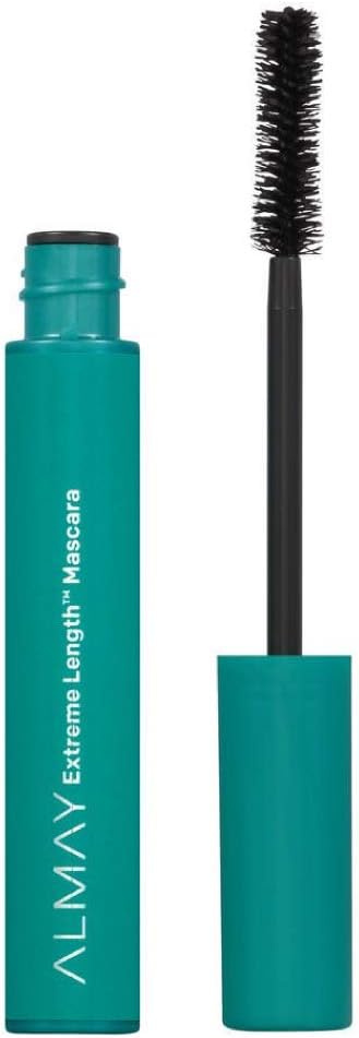 Extreme Length Mascara, Blackest Black, Ophthalmologist Tested, Fragrance Free, Hypoallergenic, 0.21 oz - Personal Care